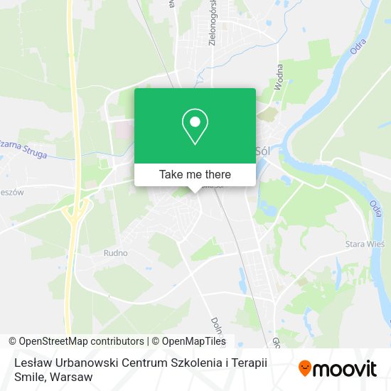 Lesław Urbanowski Centrum Szkolenia i Terapii Smile map