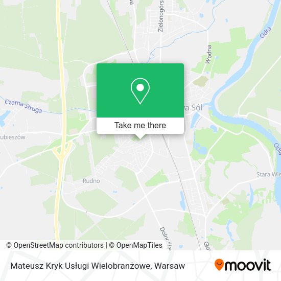 Mateusz Kryk Usługi Wielobranżowe map