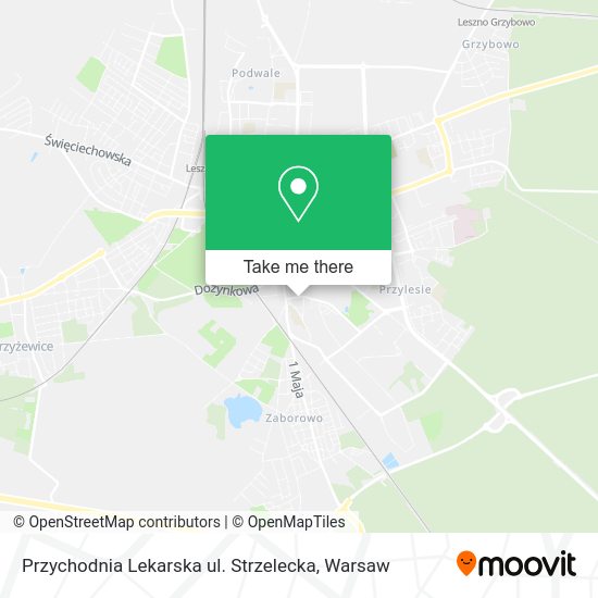 Przychodnia Lekarska ul. Strzelecka map