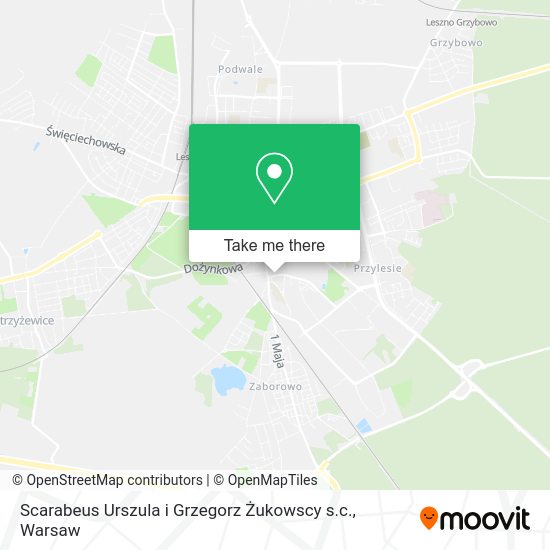 Карта Scarabeus Urszula i Grzegorz Żukowscy s.c.