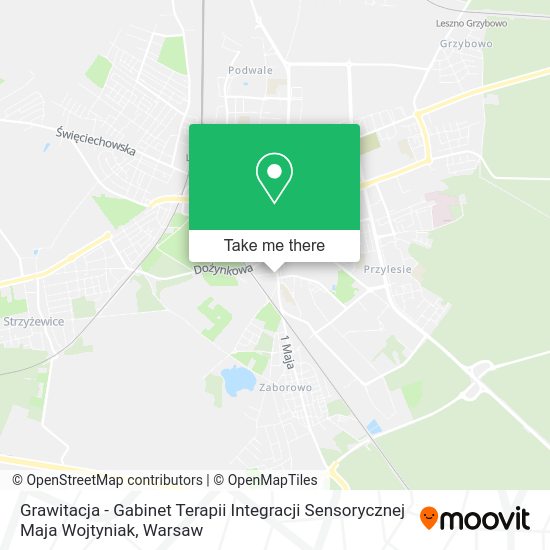 Grawitacja - Gabinet Terapii Integracji Sensorycznej Maja Wojtyniak map