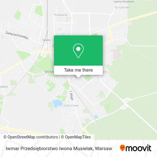 Iwmar Przedsiębiorstwo Iwona Musielak map