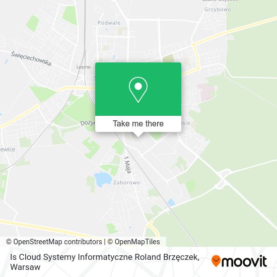 Карта Is Cloud Systemy Informatyczne Roland Brzęczek