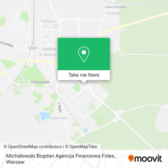 Michałowski Bogdan Agencja Finansowa Fides map