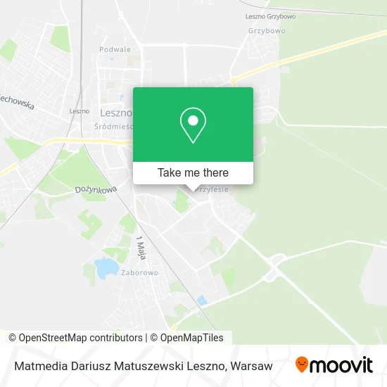 Карта Matmedia Dariusz Matuszewski Leszno