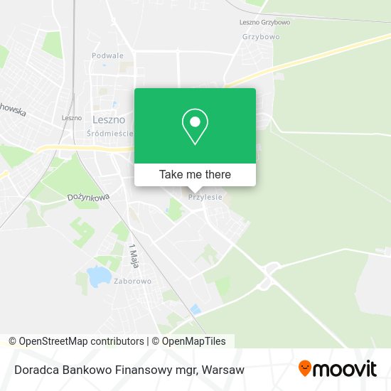 Doradca Bankowo Finansowy mgr map