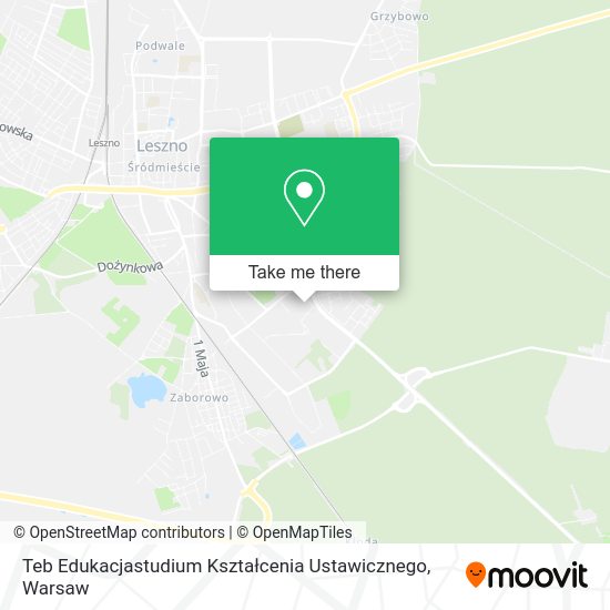 Teb Edukacjastudium Kształcenia Ustawicznego map