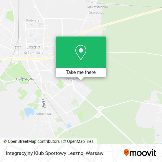 Integracyjny Klub Sportowy Leszno map