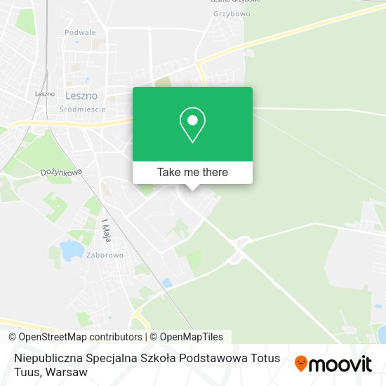 Niepubliczna Specjalna Szkoła Podstawowa Totus Tuus map