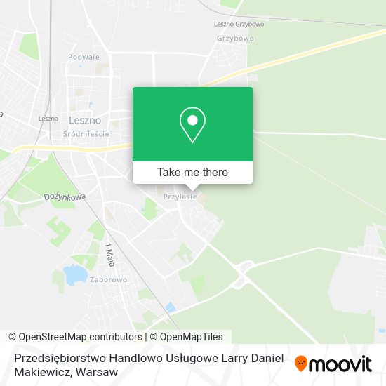 Przedsiębiorstwo Handlowo Usługowe Larry Daniel Makiewicz map