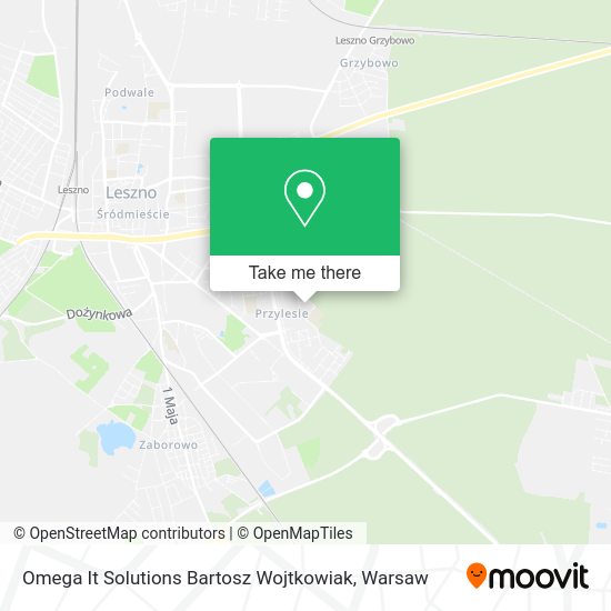 Omega It Solutions Bartosz Wojtkowiak map