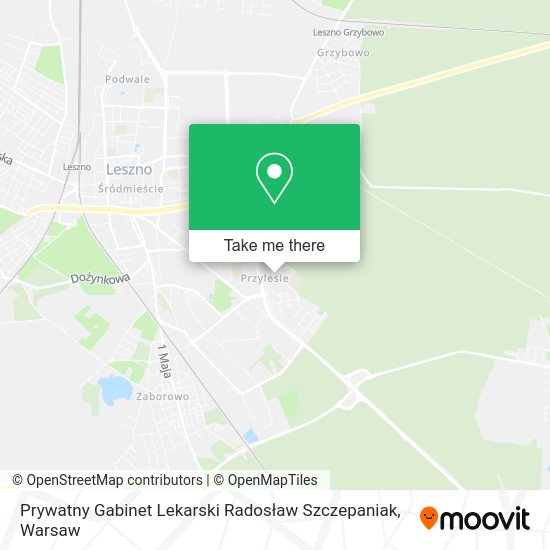 Prywatny Gabinet Lekarski Radosław Szczepaniak map