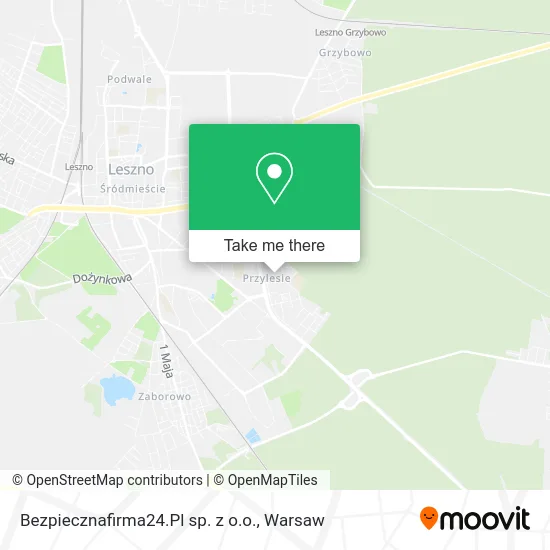 Карта Bezpiecznafirma24.Pl sp. z o.o.