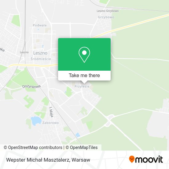 Wepster Michał Masztalerz map