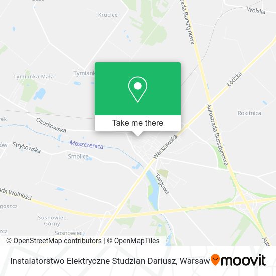 Instalatorstwo Elektryczne Studzian Dariusz map