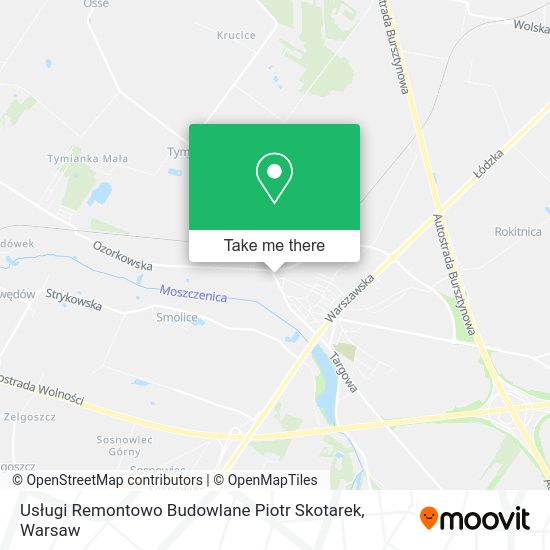 Usługi Remontowo Budowlane Piotr Skotarek map