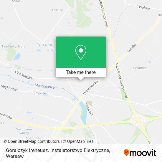 Góralczyk Ireneusz. Instalatorstwo Elektryczne map