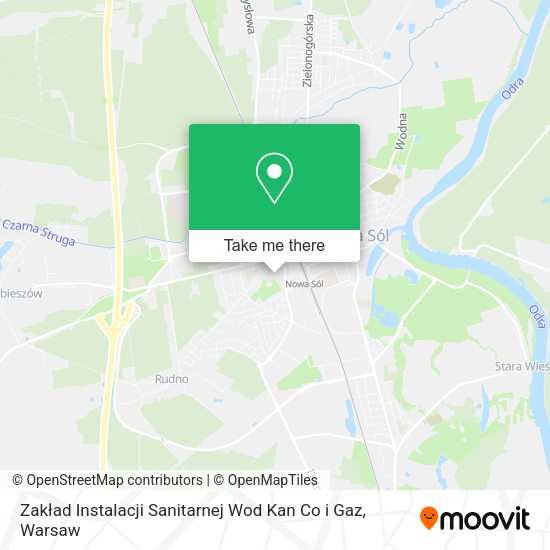 Zakład Instalacji Sanitarnej Wod Kan Co i Gaz map