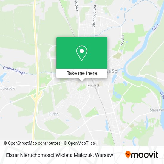 Elstar Nieruchomosci Wioleta Malczuk map