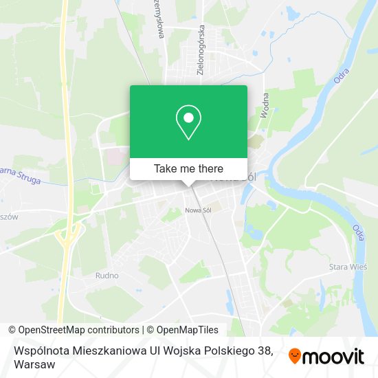 Wspólnota Mieszkaniowa Ul Wojska Polskiego 38 map