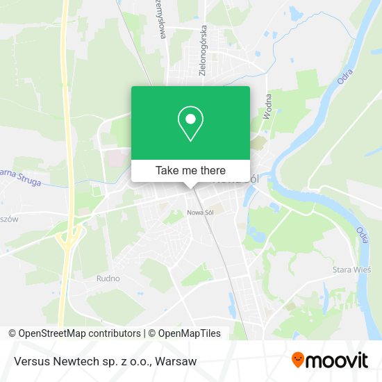 Versus Newtech sp. z o.o. map