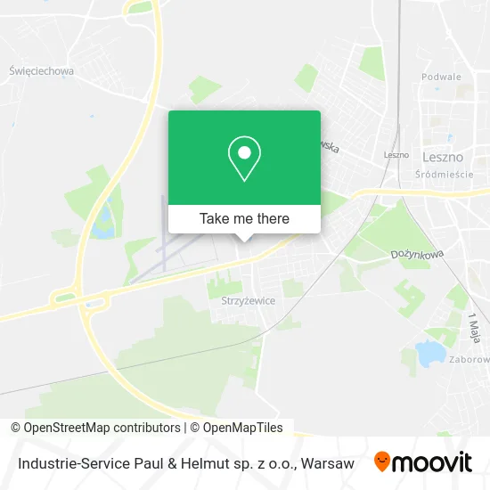 Карта Industrie-Service Paul & Helmut sp. z o.o.