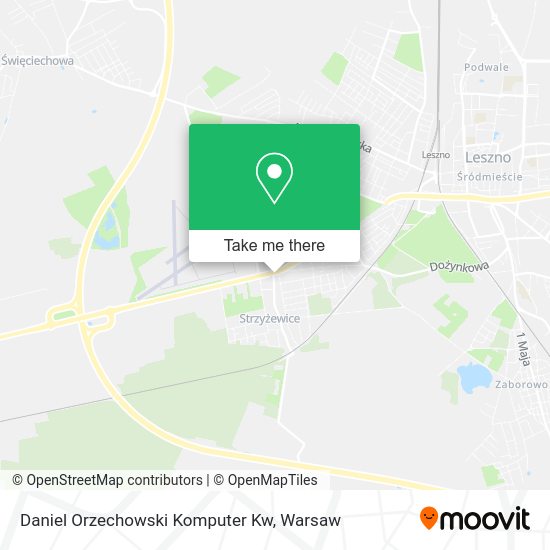 Daniel Orzechowski Komputer Kw map