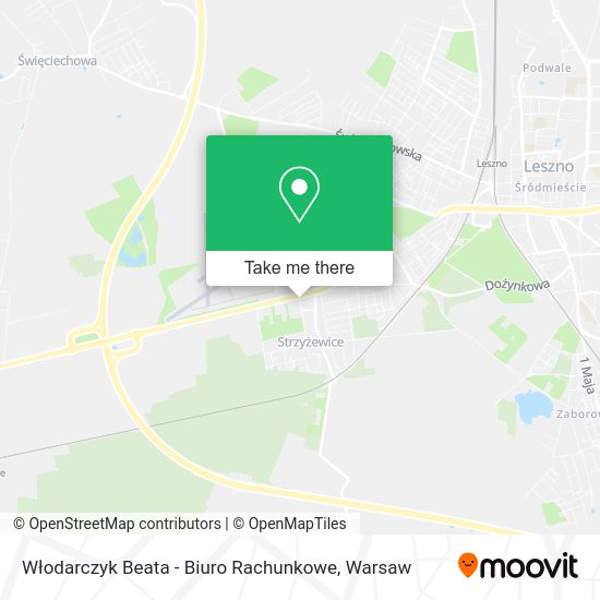 Włodarczyk Beata - Biuro Rachunkowe map