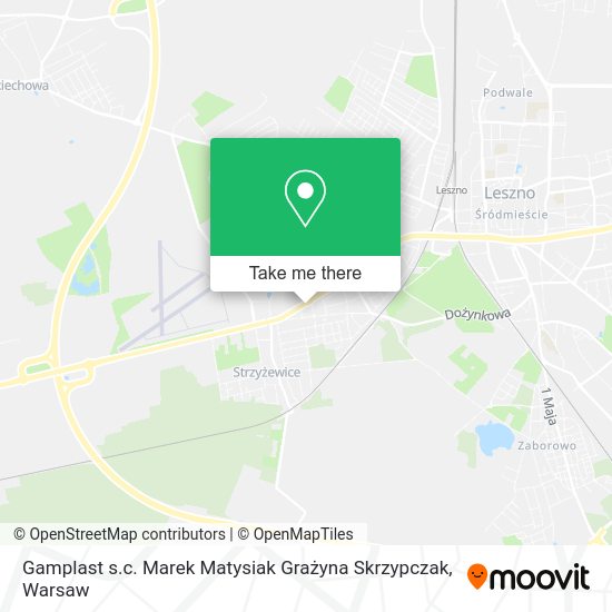 Gamplast s.c. Marek Matysiak Grażyna Skrzypczak map