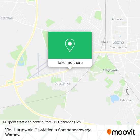 Vio. Hurtownia Oświetlenia Samochodowego map