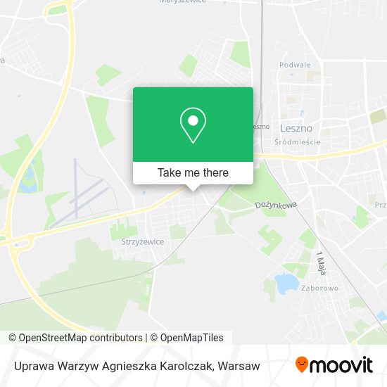 Uprawa Warzyw Agnieszka Karolczak map