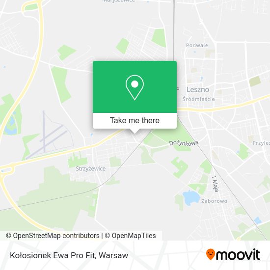 Kołosionek Ewa Pro Fit map