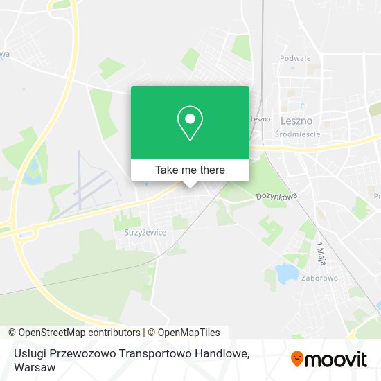 Uslugi Przewozowo Transportowo Handlowe map