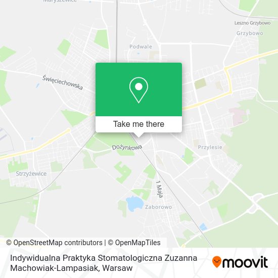 Indywidualna Praktyka Stomatologiczna Zuzanna Machowiak-Lampasiak map