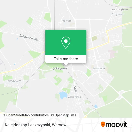 Карта Kalejdoskop Leszczyński