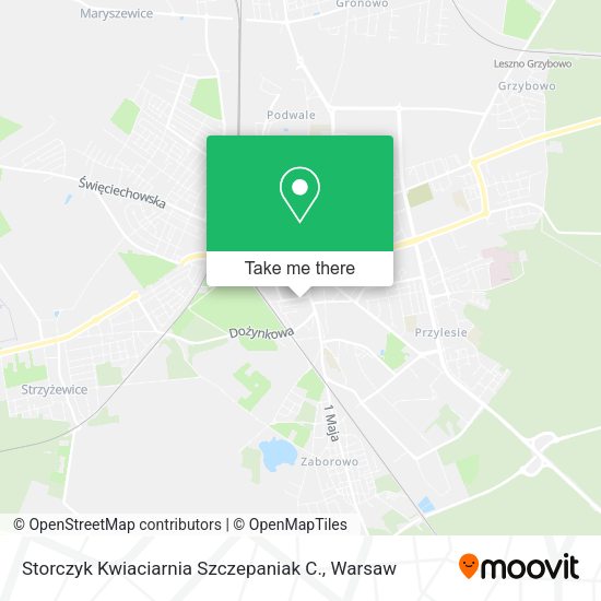 Storczyk Kwiaciarnia Szczepaniak C. map