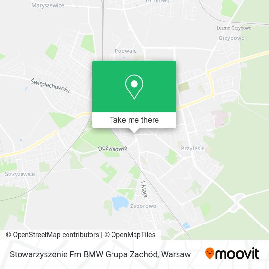 Stowarzyszenie Fm BMW Grupa Zachód map