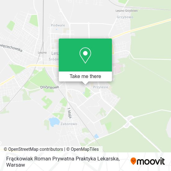 Frąckowiak Roman Prywatna Praktyka Lekarska map