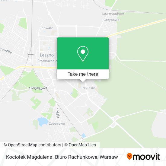 Kociołek Magdalena. Biuro Rachunkowe map