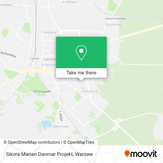 Карта Sikora Marian Danmar Projekt