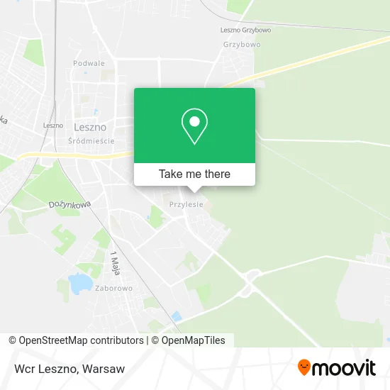 Wcr Leszno map