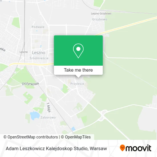 Карта Adam Leszkowicz Kalejdoskop Studio