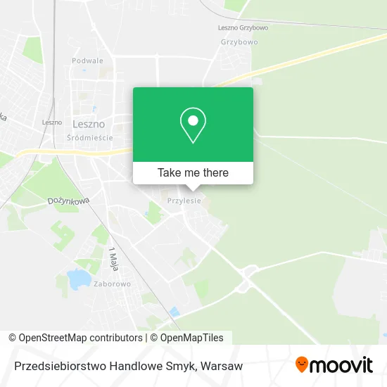 Przedsiebiorstwo Handlowe Smyk map