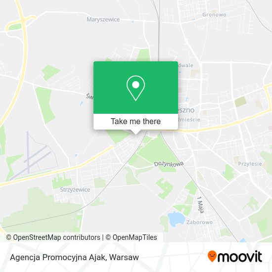 Agencja Promocyjna Ajak map