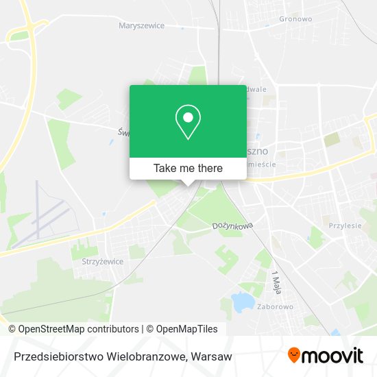 Przedsiebiorstwo Wielobranzowe map