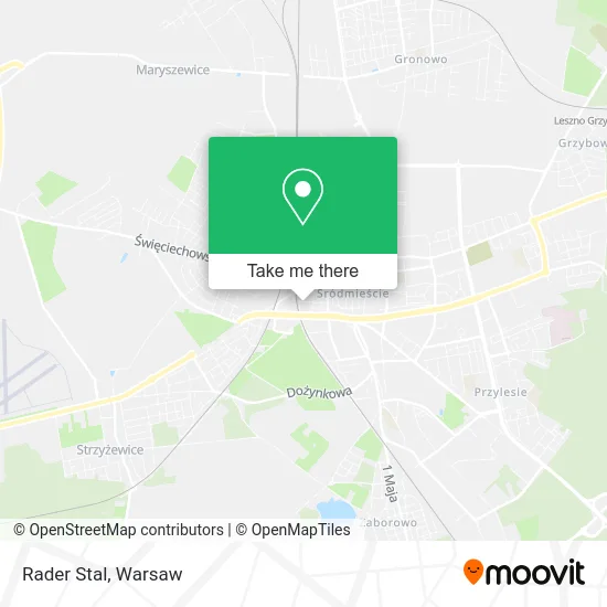 Карта Rader Stal