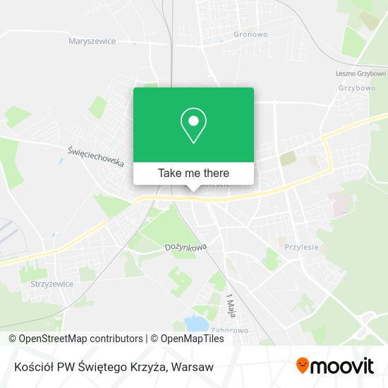 Kościół PW Świętego Krzyża map