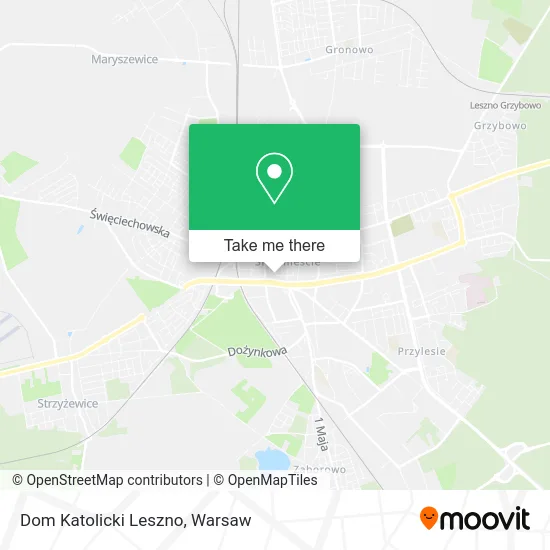 Карта Dom Katolicki Leszno