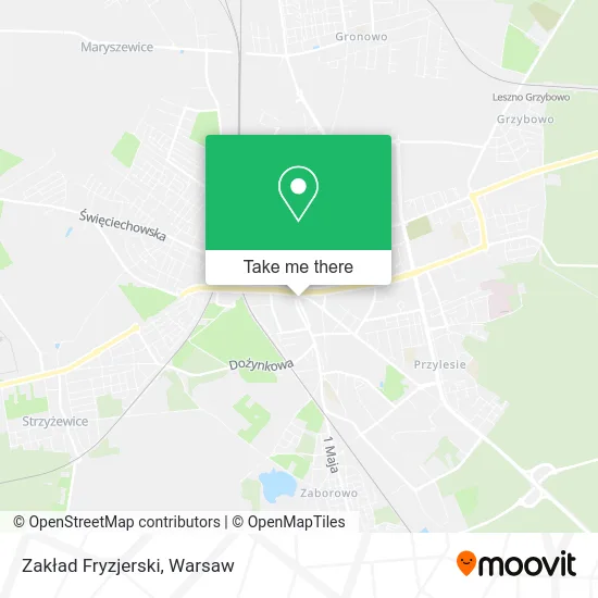 Zakład Fryzjerski map