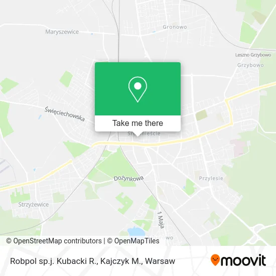 Карта Robpol sp.j. Kubacki R., Kajczyk M.